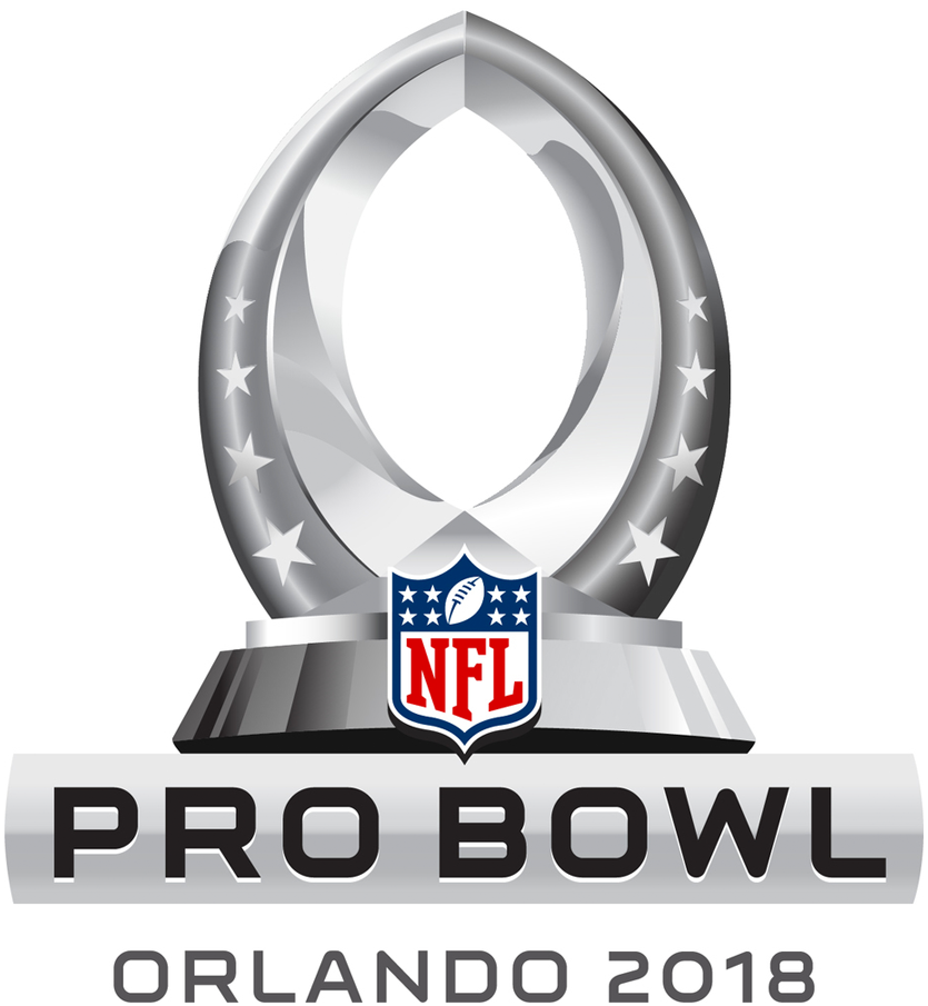 Pro Bowl 2018 Primary Logo DIY iron on transfer (heat transfer)